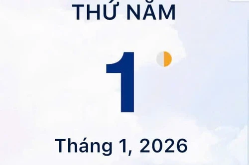 Xem lịch âm - Lịch vạn sự hôm nay ngày 1 tháng 1 năm 2026 tốt hay xấu?