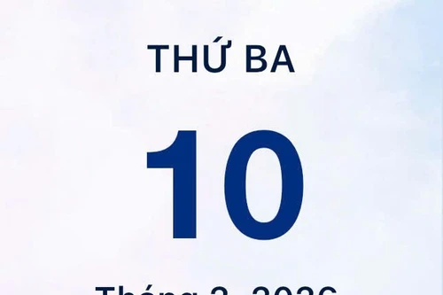 Xem lịch âm - Lịch vạn sự hôm nay ngày 10 tháng 2 năm 2026 tốt hay xấu?