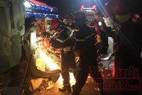 Cứu nạn các nạn nhân mắc kẹt trong cabin xe ô tô