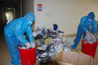 Ban CHQS huyện Thạch Thất: Tiếp nhận, phục vụ công dân cách ly, theo dõi sức khỏe