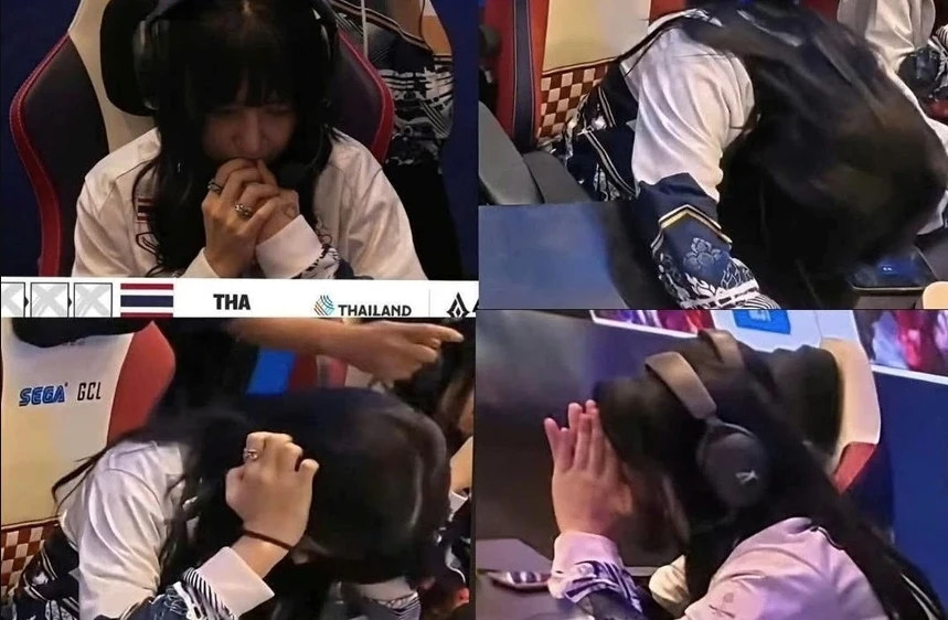 Trạng thái bất thương của Naphat Warasin khi bị phát hiện gian lận