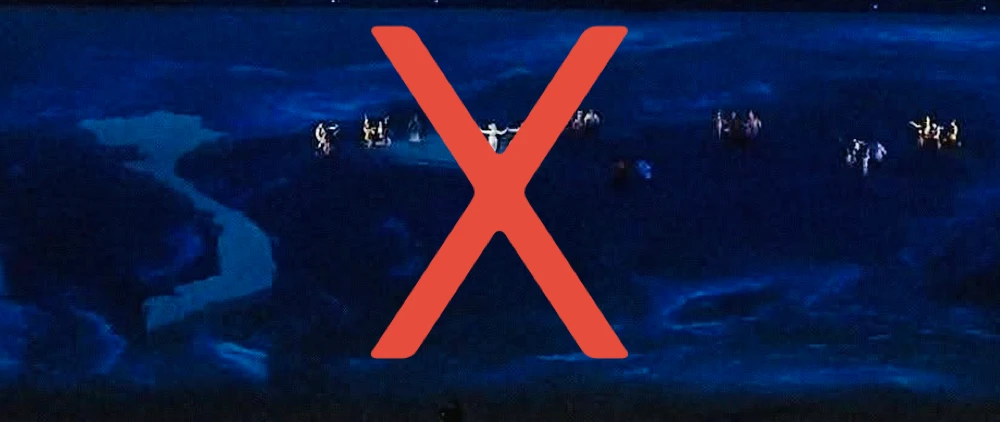 Hình ảnh bản đồ Việt Nam thiếu các đảo, quần đảo thuộc chủ quyền tại lễ khai mạc SEA Games 33