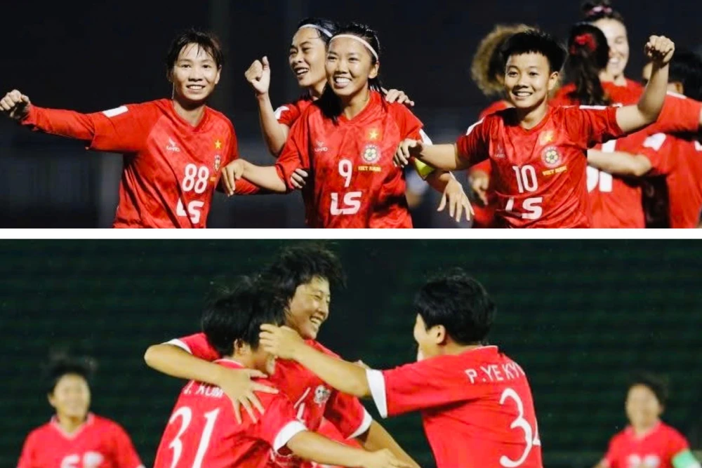Đại diện Việt Nam và Triều Tiên đá tứ kết nữ châu Á tại Lào