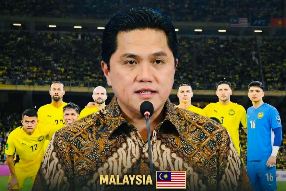 Chủ tịch PSSI Erick Thohir phủ nhận cáo buộc đứng sau tố Malaysia lên FIFA