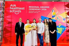 "Bữa ăn hạnh phúc" đưa Chu Văn An tỏa sáng tại đấu trường sức khỏe học đường châu Á