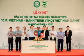 C.P. Việt Nam hướng tới hoàn thành mục tiêu 3 triệu cây xanh