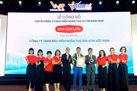 Dai-ichi Life Việt Nam khẳng định vị thế Top 3 Công ty Bảo hiểm Nhân thọ uy tín