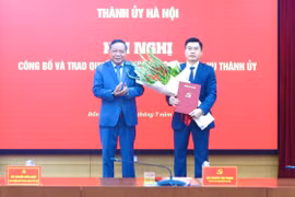 Ông Lê Tuấn Định giữ chức Bí thư Đảng ủy phường Đống Đa