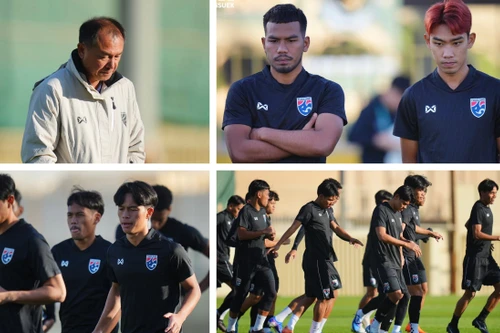 Trận thua Việt Nam đè nặng U23 Thái Lan tại giải châu Á