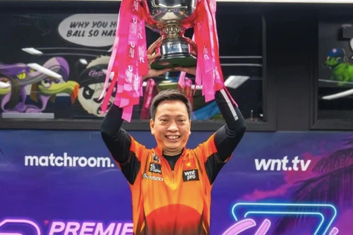 Cơ thủ Việt Nam giúp châu Á lần đầu vô địch Premier League Pool