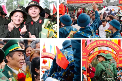 Xúc cảm ngày hội tòng quân tại Sóc Sơn