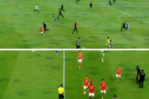 Đội bóng Thái Lan phải trốn vào phòng thay đồ sau khi loại chủ nhà Indonesia khỏi cúp châu Á