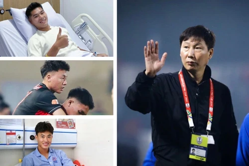 Trò cưng liên tiếp chấn thương khiến HLV Kim Sang-sik 'đứng ngồi không yên'