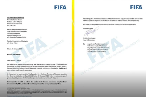 FIFA chính thức báo tin vui cho 7 cầu thủ "nhập lậu" của tuyển Malaysia