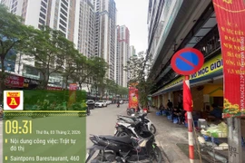 Chấn chỉnh tình trạng lòng đường, vỉa hè ngõ 460 Khương Đình bị chiếm dụng