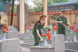 Thắp sáng đạo lý "Uống nước nhớ nguồn" trong tuổi trẻ Công an Thủ đô