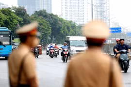 Công an Hà Nội siết kiểm tra, xử lý xe khách vi phạm dịp nghỉ lễ