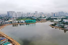 Hồ điều hòa mới phát huy hiệu quả chống ngập phía Tây Hà Nội