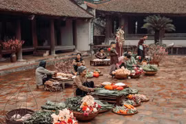 Đường Lâm rộn ràng sắc Tết xưa những ngày giáp xuân Bính Ngọ