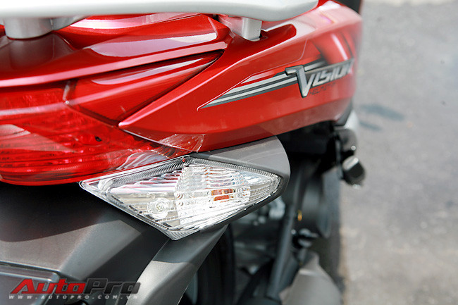 Cảm nhận xe ga mới Honda Vision ảnh 10