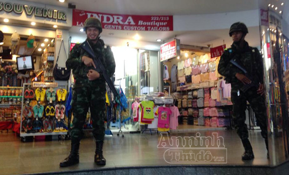 Bangkok, hình ảnh ngày đầu tiên sau cuộc đảo chính ảnh 1 Bangkok, hình ảnh ngày đầu tiên sau cuộc đảo chính ảnh 1