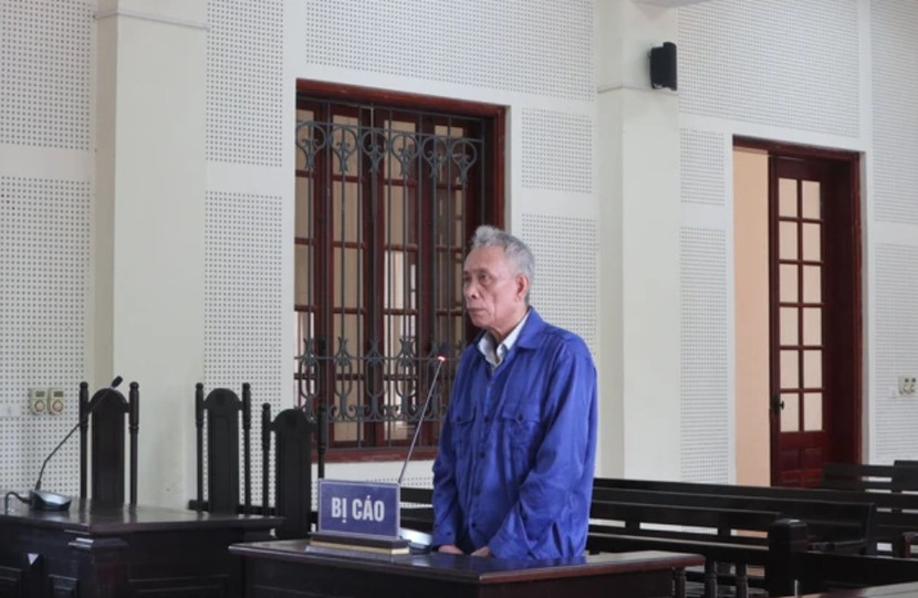 Nguyễn Đức Thanh trong phiên xét xử Nguyễn Đức Thanh trong phiên xét xử