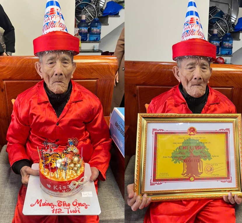 Dù đã 112 tuổi nhưng cụ Côi vẫn rất minh mẫn, hàng ngày cụ vẫn tự túc mọi sinh hoạt Dù đã 112 tuổi nhưng cụ Côi vẫn rất minh mẫn, hàng ngày cụ vẫn tự túc mọi sinh hoạt