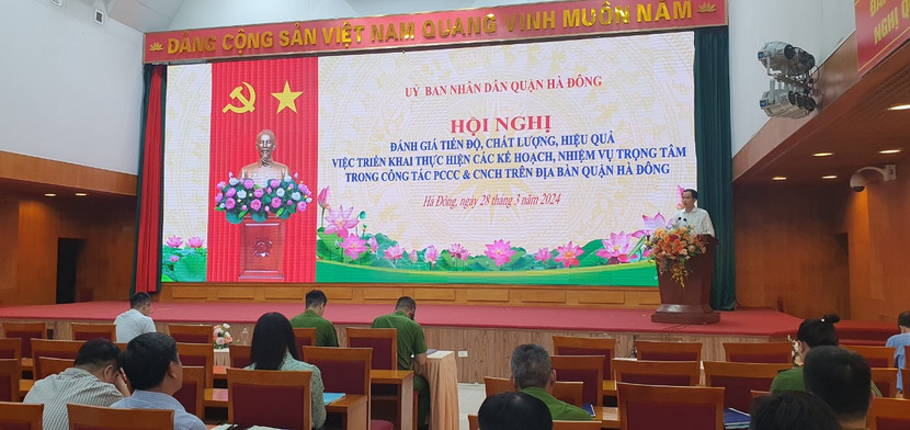 Hội nghị đã đưa ra nhiều giải pháp PCCC trong thời gian tới