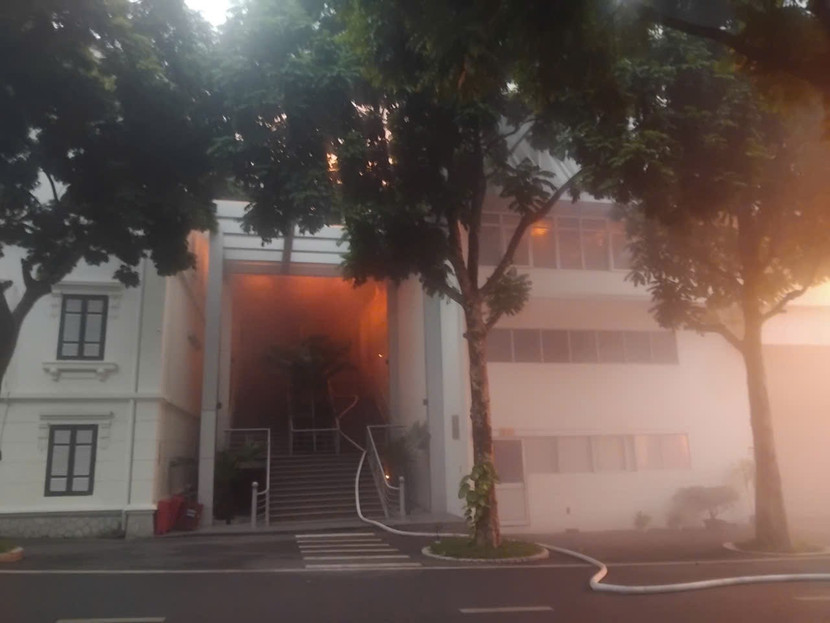 Hiện trường nơi xảy cháy