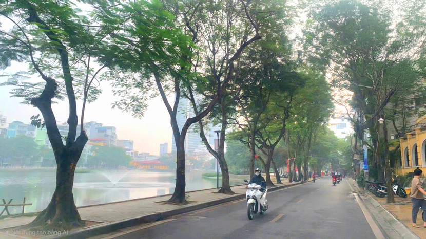 Phố Trúc Bạch sạch đẹp trong buổi sáng 3/12 Phố Trúc Bạch sạch đẹp trong buổi sáng 3/12