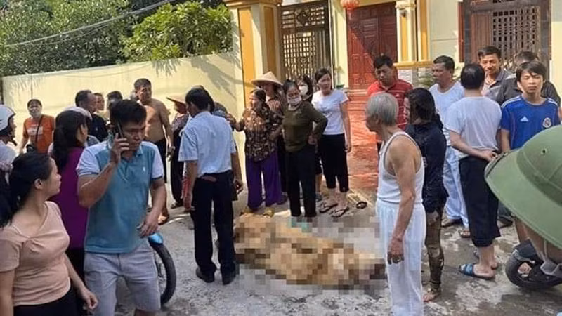 Ngôi nhà xảy ra vụ việc (Ảnh: Công an nhân dân) Ngôi nhà xảy ra vụ việc (Ảnh: Công an nhân dân)