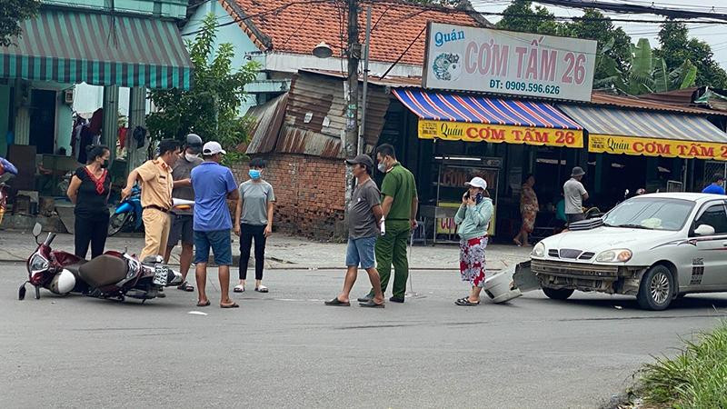 Hiện trường vụ tai nạn (Ảnh: Zing) Hiện trường vụ tai nạn (Ảnh: Zing)