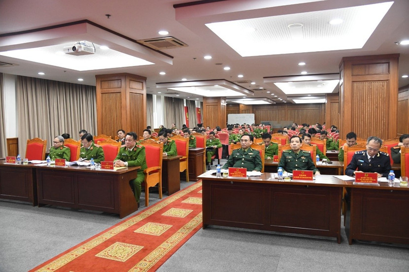 Hội nghị có sự tham dự của nhiều cơ quan liên quan và lãnh đạo công an các địa phương