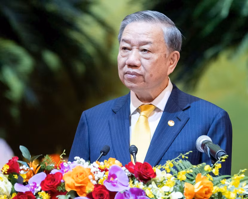 Tổng Bí thư, Chủ tịch nước Tô Lâm phát biểu chỉ đạo tại Đại hội