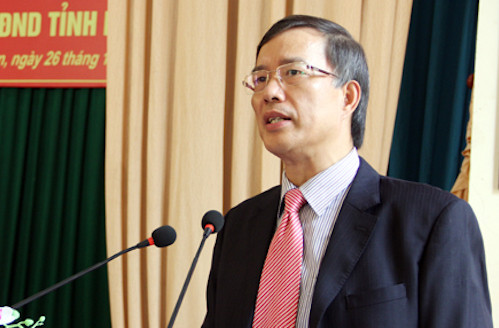 Nguyên Bí thư Tỉnh ủy Vĩnh Phúc Phạm Văn Vọng