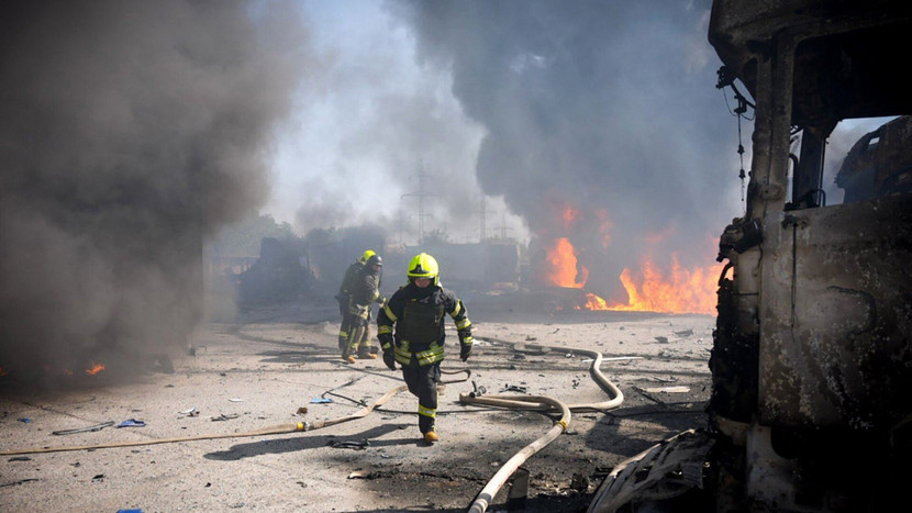 Một cuộc tấn công vào cơ sở hạ tầng năng lượng tại Ukraine Một cuộc tấn công vào cơ sở hạ tầng năng lượng tại Ukraine