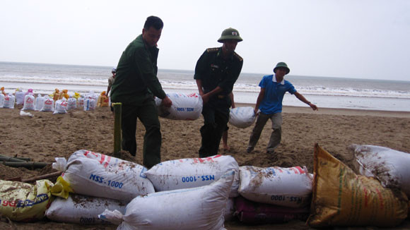 Dựng hàng rào chắn sóng