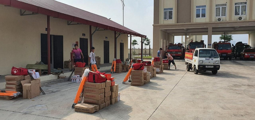 Giai đoạn này đã cấp được 7 máy bơm chữa cháy gồm đủ phượng tiện cho 7 xã, thị trấn và cấp phương tiện chữa cháy và cứu nạn cứu hộ tới 16 xã, thị trấn trên toàn huyện để cấp Đội PCCC dân phòng thôn, cụm dân cư