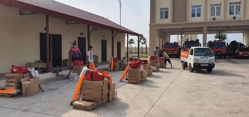 Giai đoạn này đã cấp được 7 máy bơm chữa cháy gồm đủ phượng tiện cho 7 xã, thị trấn và cấp phương tiện chữa cháy và cứu nạn cứu hộ tới 16 xã, thị trấn trên toàn huyện để cấp Đội PCCC dân phòng thôn, cụm dân cư