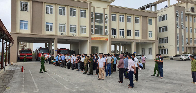 Hơn 400 người đã tham gia lớp tập huấn PCCC