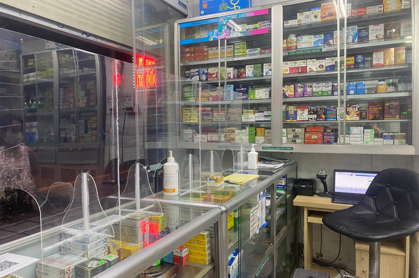 Nhà thuốc Việt Pháp 1 thực hiện nghiêm túc các quy định phòng chống dịch Nhà thuốc Việt Pháp 1 thực hiện nghiêm túc các quy định phòng chống dịch