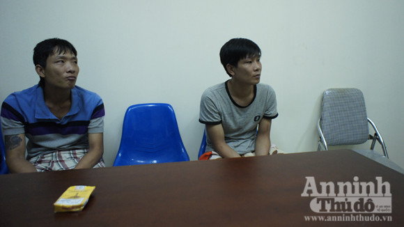 Hai anh em Mạnh- Cường và tang vật vụ trộm Hai anh em Mạnh- Cường và tang vật vụ trộm