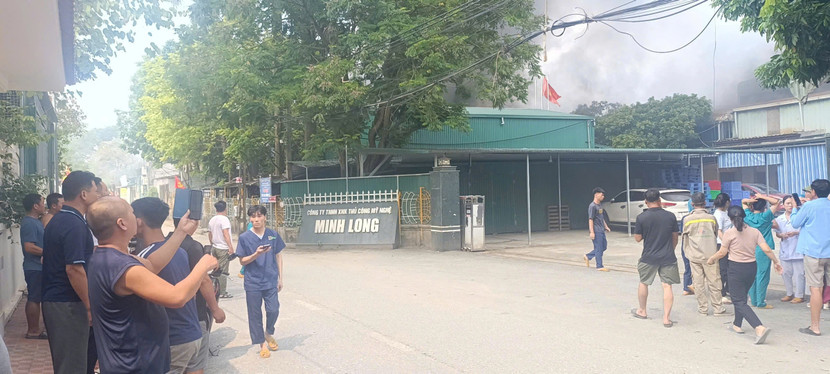 Công ty TNHH XNK thủ công mỹ nghệ Minh Long nơi xảy ra vụ việc