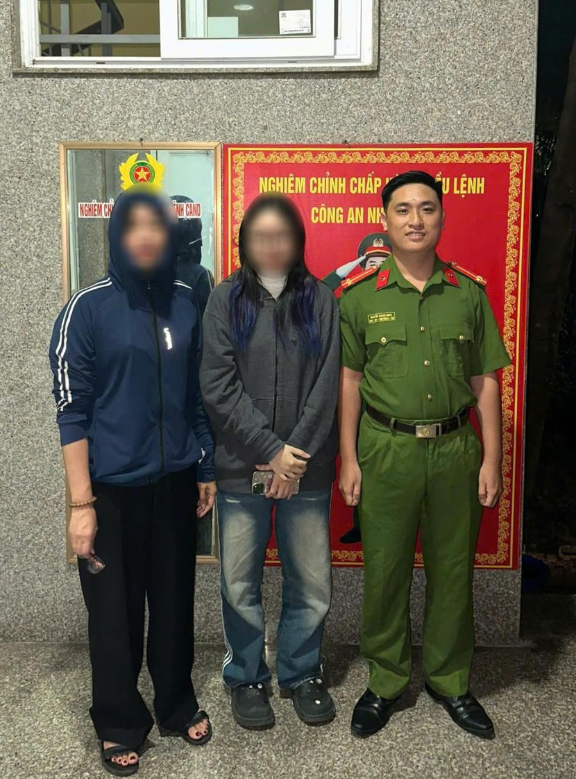 Công an phường Ngọc Hà đã tìm thấy chị N tại một khách sạn trên địa bàn Công an phường Ngọc Hà đã tìm thấy chị N tại một khách sạn trên địa bàn