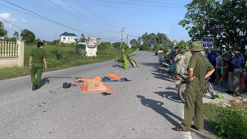 Hiện trường vụ va chạm (Ảnh: CTV)