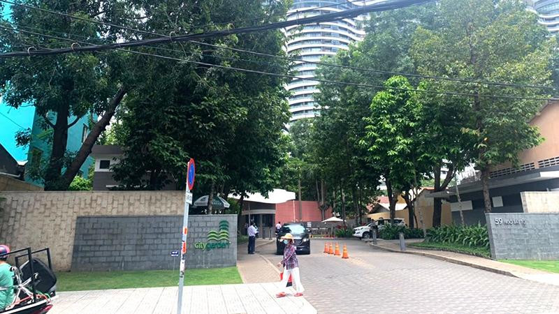 Chung cư City Garden, nơi xảy ra vụ việc (Ảnh: Zing)