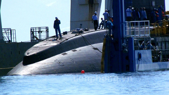 Tàu ngầm Hà Nội chạm mặt biển Tổ quốc ảnh 20 Tàu ngầm Hà Nội chạm mặt biển Tổ quốc ảnh 20