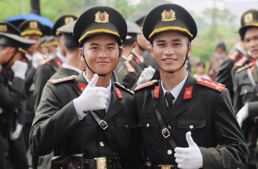 Nguyễn Quốc Hùng "luôn nhớ mình là con của một chiến sỹ Cảnh sát cơ động Công an Hà Nội"