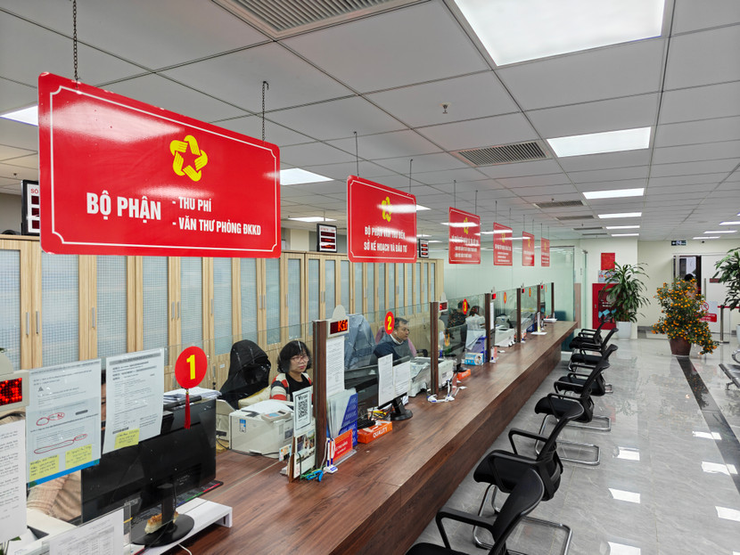 Bộ phận Tiếp nhận và trả kết quả giải quyết thủ tục hành chính của Sở KH-ĐT