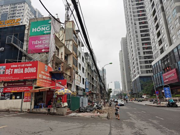 Tuyến phố Nguyễn Tuân mở rộng đang hình thành Tuyến phố Nguyễn Tuân mở rộng đang hình thành